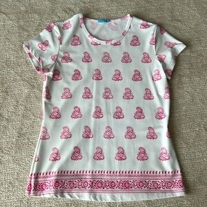 J McLaughlin Catalina Cloth Short Sleeve Top